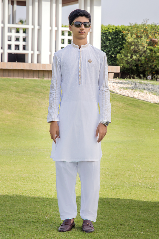 NAWAB ZADAY | KD-1064- Semi Stitch