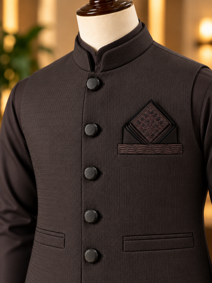 DASTAAN CM-1341  SUIT + WAISTCOAT