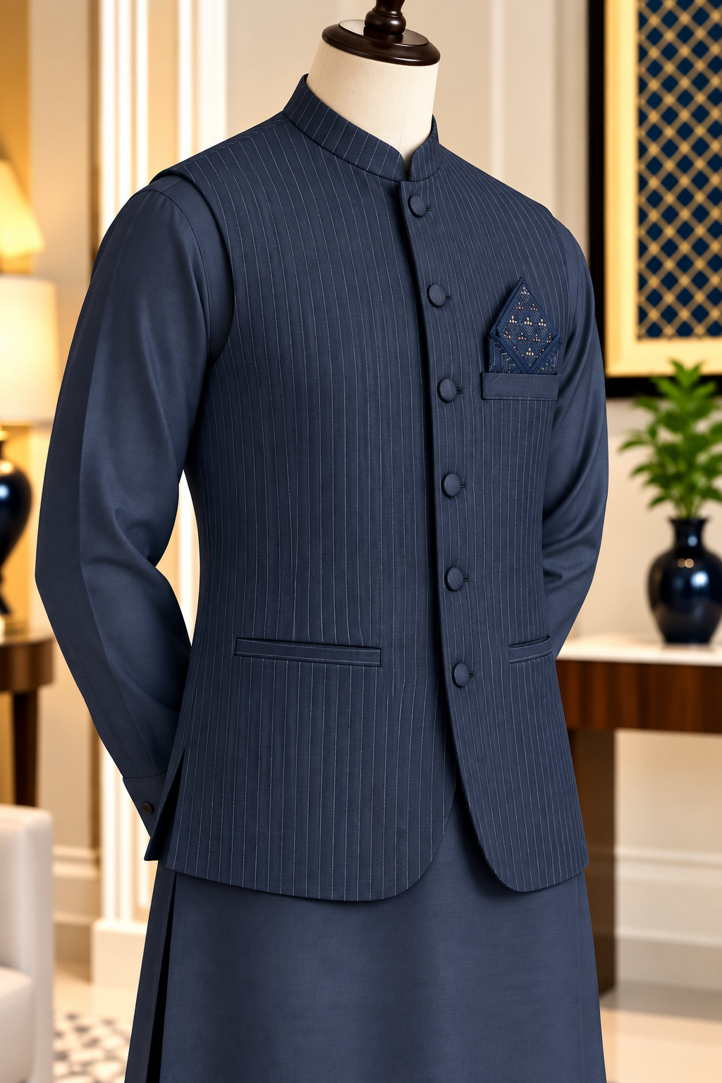 CM-1330 Suit + Waistcoat