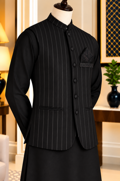 DASTAAN CM-1341  SUIT + WAISTCOAT