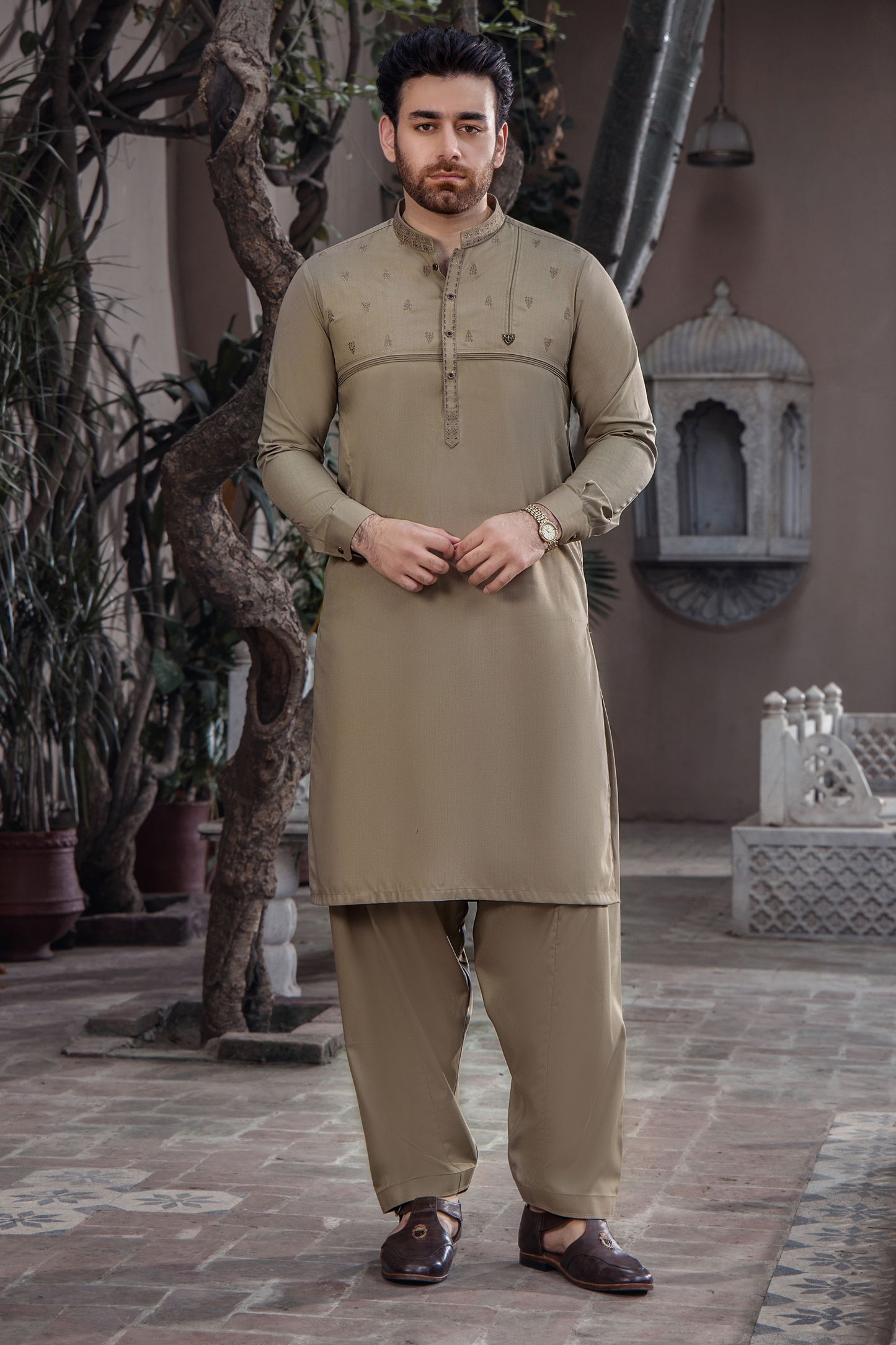 SHAN-E-RIWAJ SR-2114- Semi Stitch