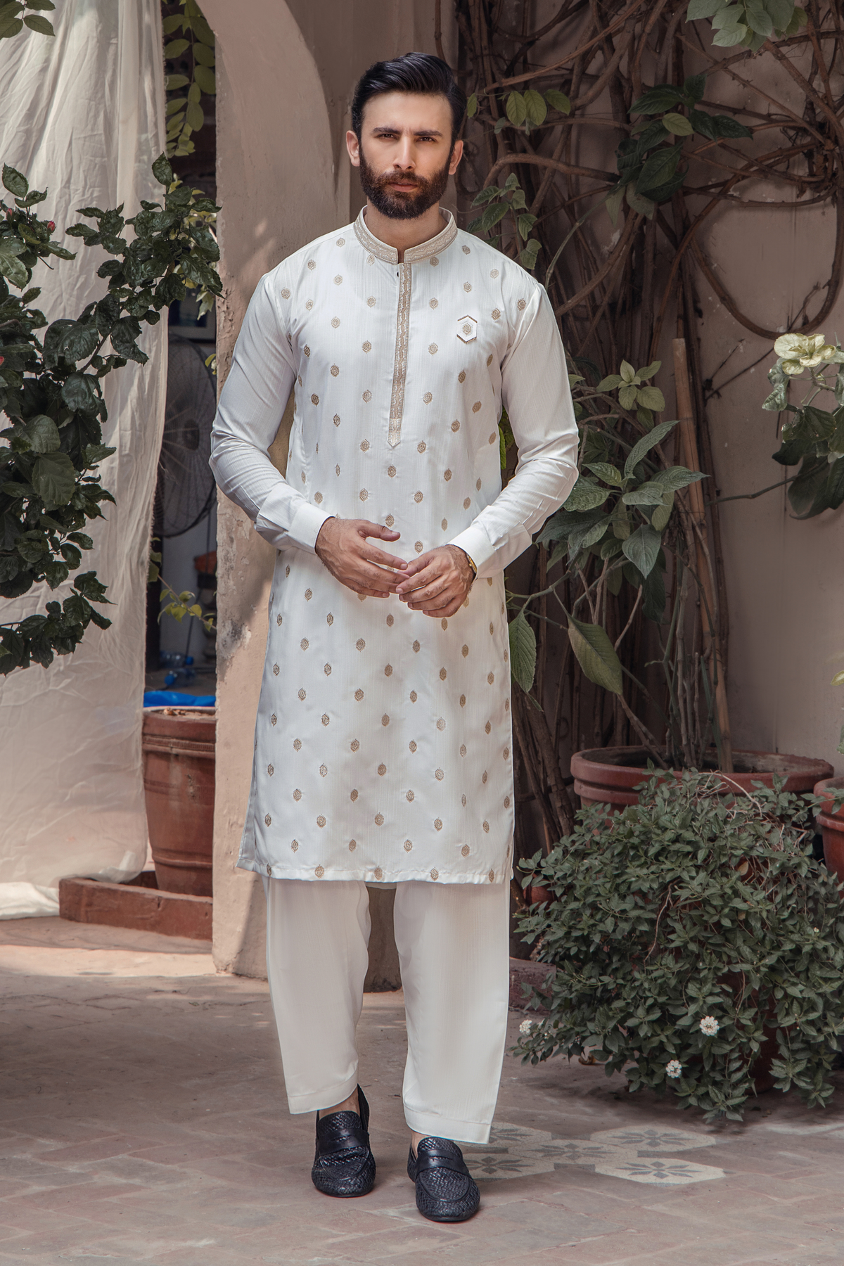 SHAN-E-RIWAJ SR-2123 - Semi Stitch
