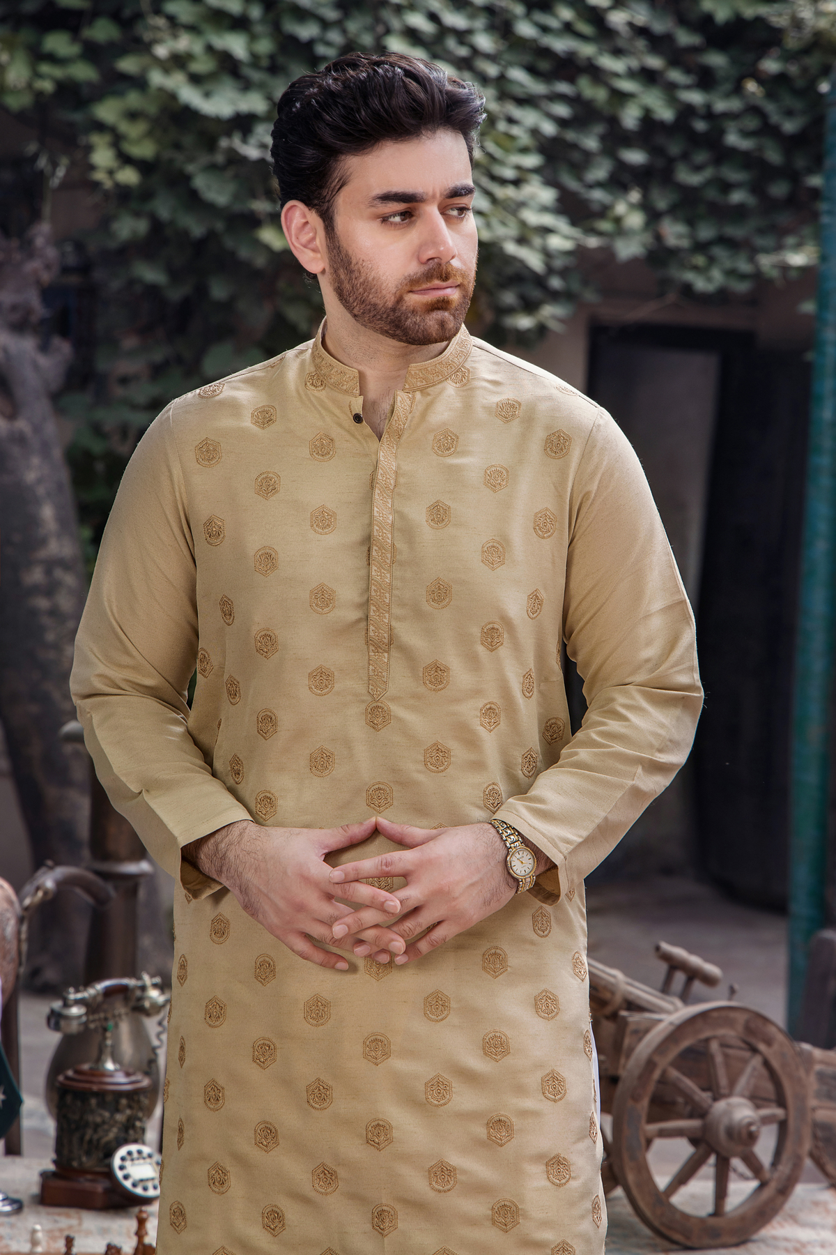 SHAN-E-RIWAJ SR-2126 - Semi Stitch