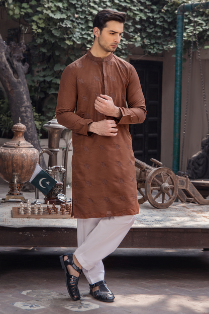 SHAN-E-RIWAJ SR-2128 - Semi Stitch