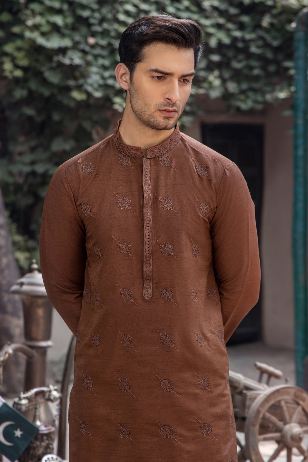 SHAN-E-RIWAJ SR-2128 - Semi Stitch