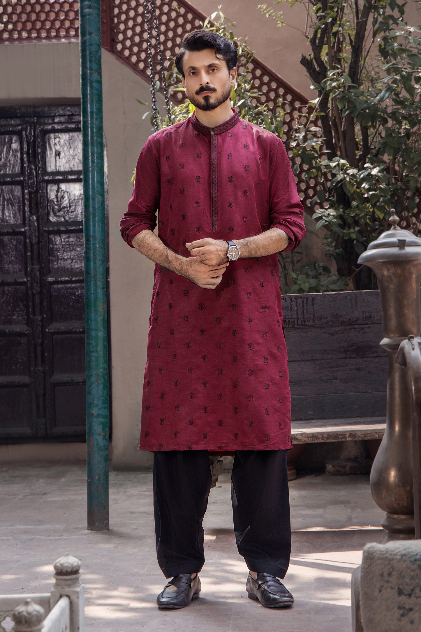 SHAN-E-RIWAJ SR-2129 - Semi Stitch