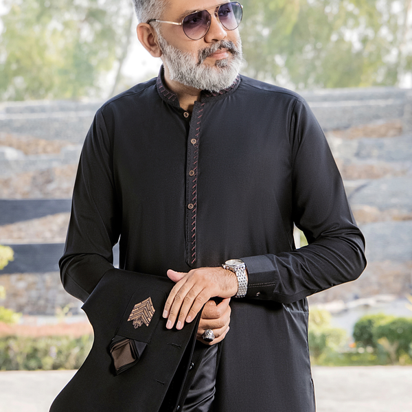 CM-1307  SUIT + WAISTCOAT