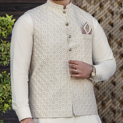 CM-1301  SUIT + WAISTCOAT