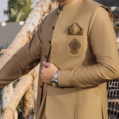 CM-1315  SUIT + WAISTCOAT