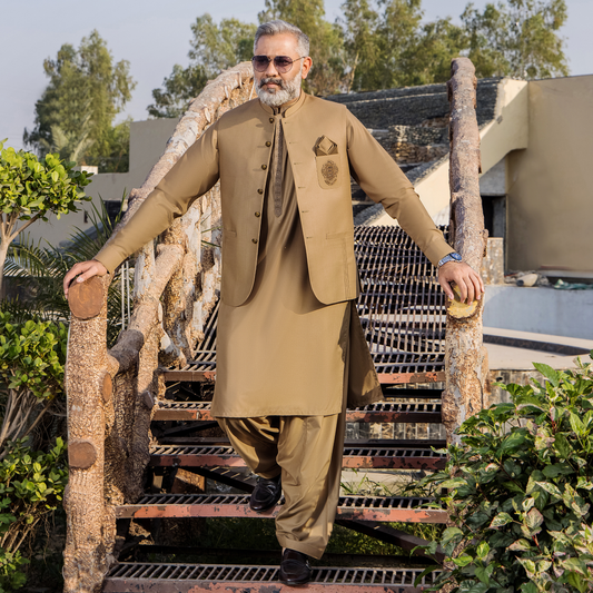 CM-1315  SUIT + WAISTCOAT