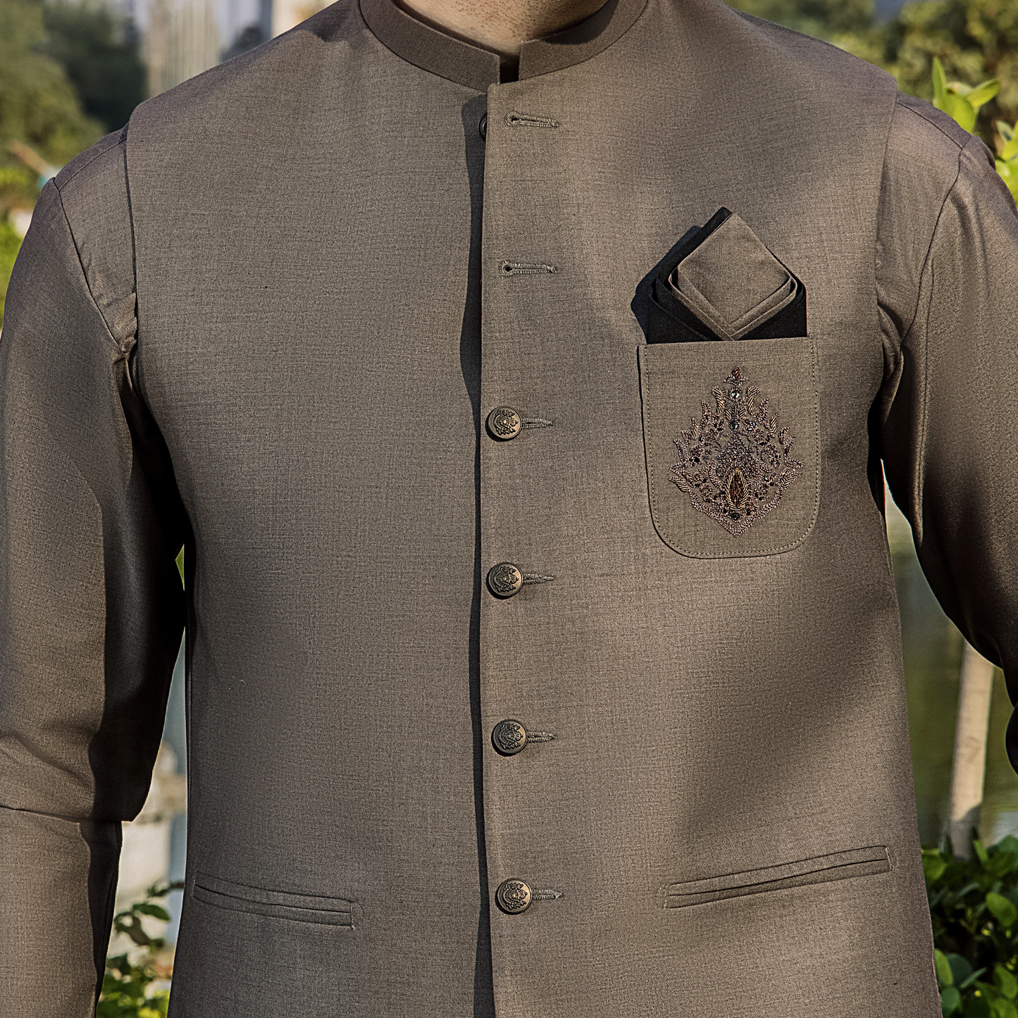 CM-1314  SUIT + WAISTCOAT