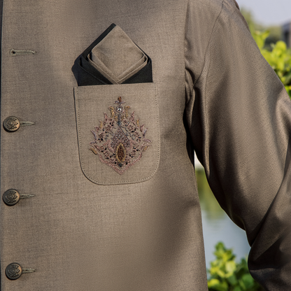 CM-1314  SUIT + WAISTCOAT