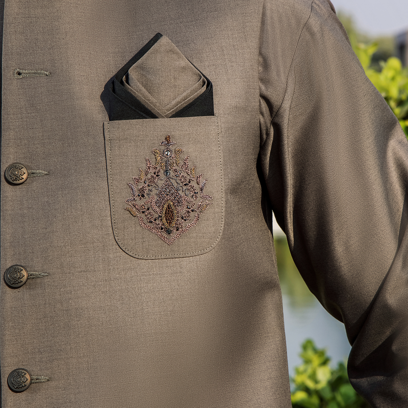 CM-1314  SUIT + WAISTCOAT