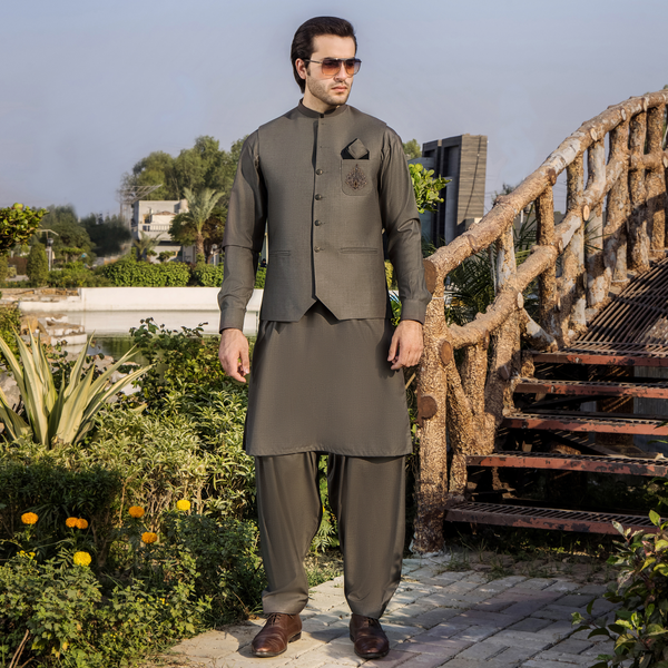 CM-1314  SUIT + WAISTCOAT