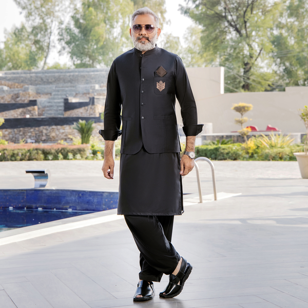 CM-1307  SUIT + WAISTCOAT