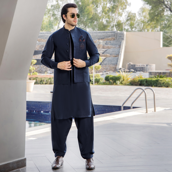 CM-1306  SUIT + WAISTCOAT