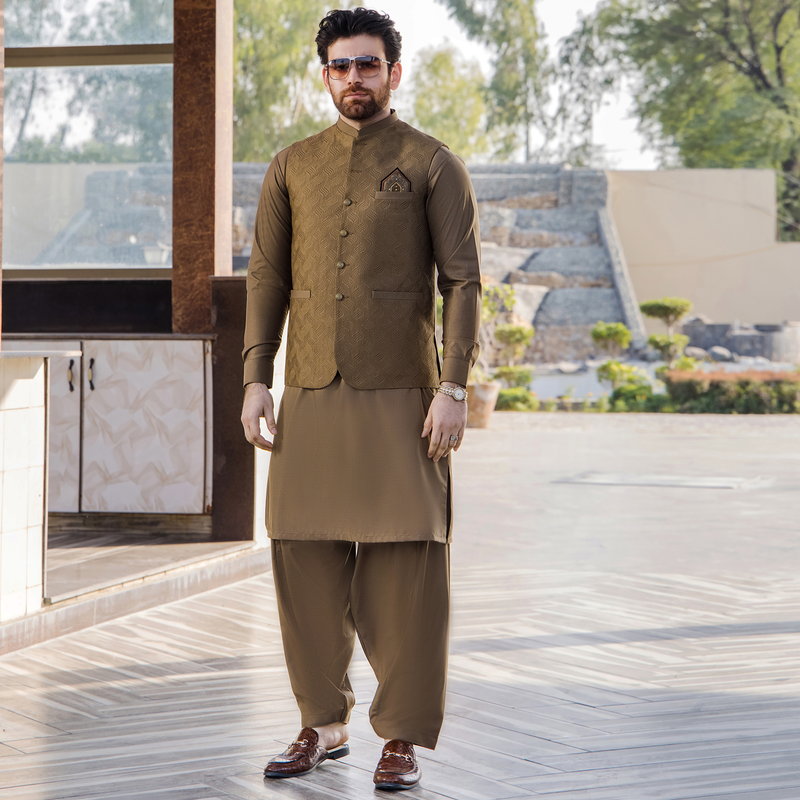 CM-1310  SUIT + WAISTCOAT