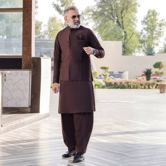 CM-1311  SUIT + WAISTCOAT