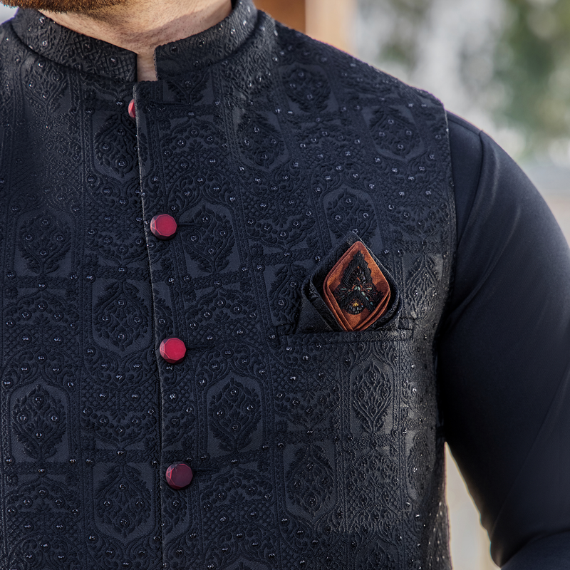 CM-1309  SUIT + WAISTCOAT