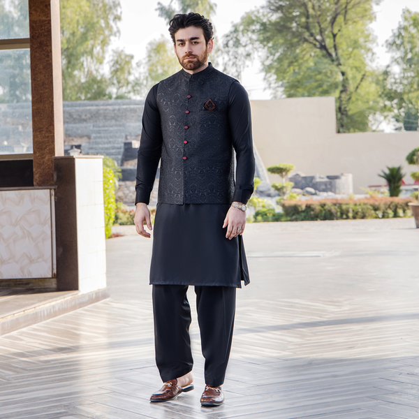 CM-1309  SUIT + WAISTCOAT