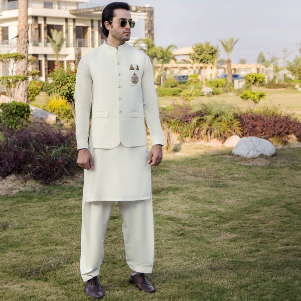 CM-1304  SUIT + WAISTCOAT