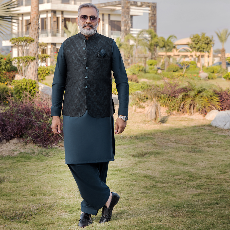 CM-1317  SUIT + WAISTCOAT